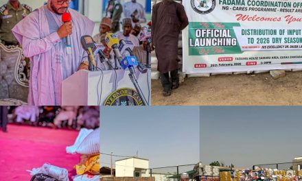 Boosting Food Security: Governor Lawal Launches Distribution of Fertilizers and Farm Inputs for Zamfara Dry Season Farmers